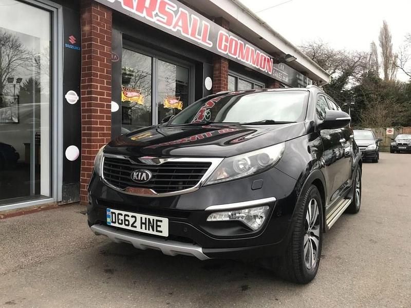 Used Kia Sportage 114 HP (83 kW) 2012 Black SUV