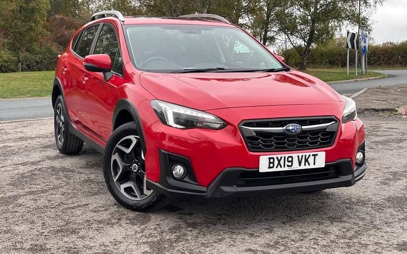 Red Used 2018 Subaru XV Premium SUV | £13,532 (Fair price) - Image 1/4