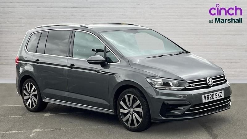 Used VW Touran R-line 150 HP (110 kW) 2020 Grey MPV