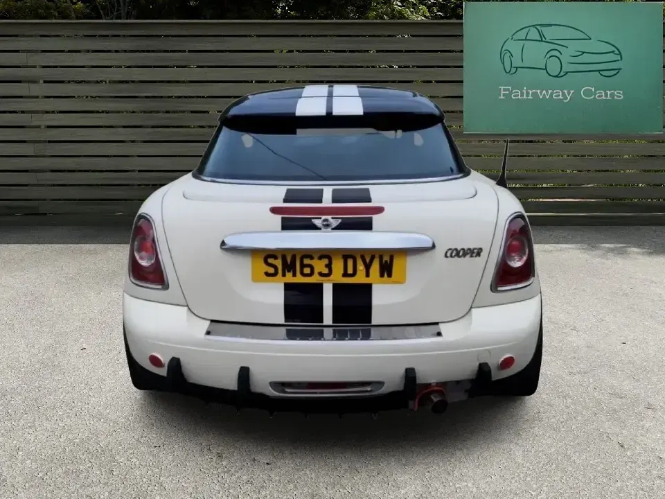 Used Mini Cooper Coupé 2013 White Coupe