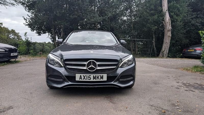 Grey Used 2015 Mercedes C200 Premium Sedan | £7,295 (Good price) - Image 1/4