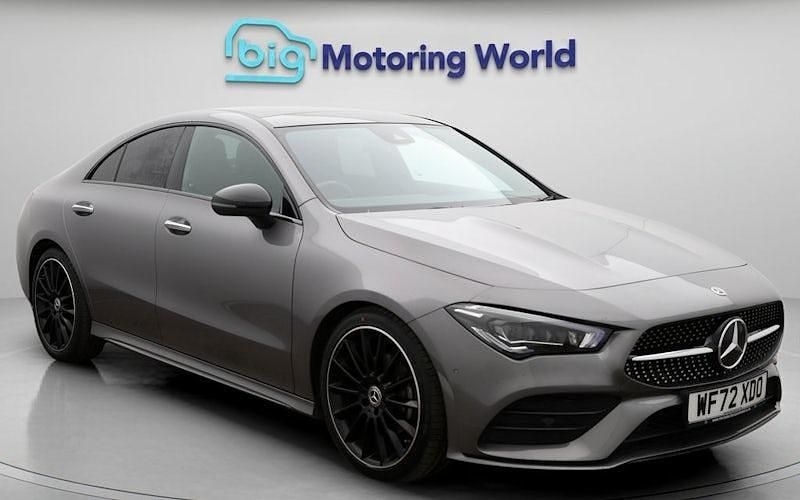 Used Mercedes CLA180 AMG line 136 HP (100 kW) 2022 Grey Sedan