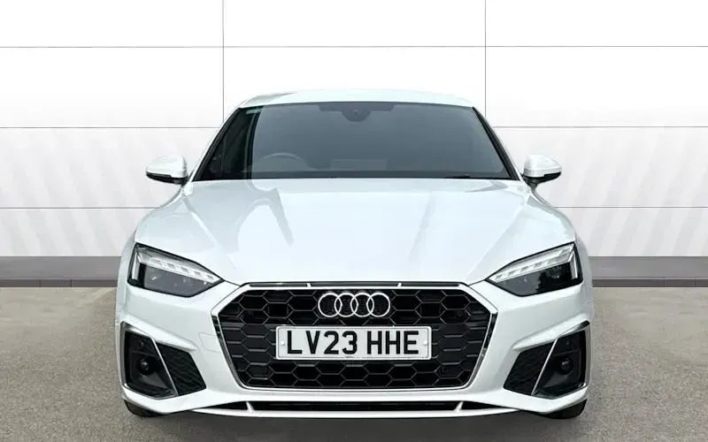 Used Audi A5 Sportback S-Line 163 HP (119 kW) 2023 White Hatchback