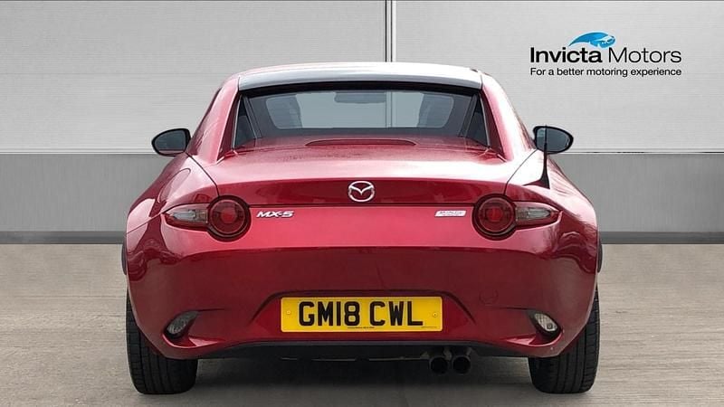 Used Mazda MX5 160 HP (117 kW) 2018 Red Cabriolet