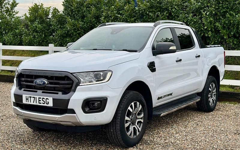Used Ford Ranger Wildtrack 210 HP (154 kW) 2021 White Pickup