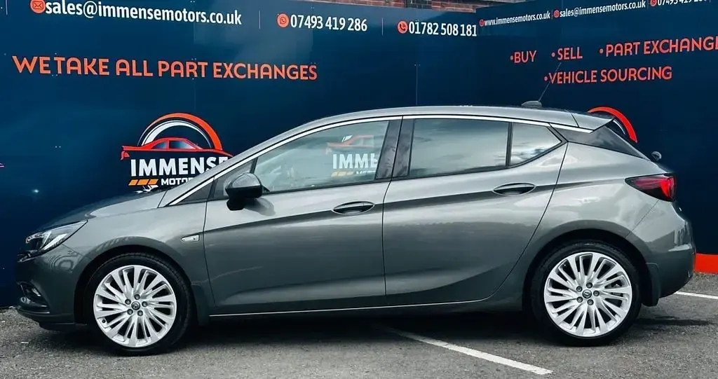 Used Vauxhall Astra 150 HP (110 kW) 2019 Grey Hatchback