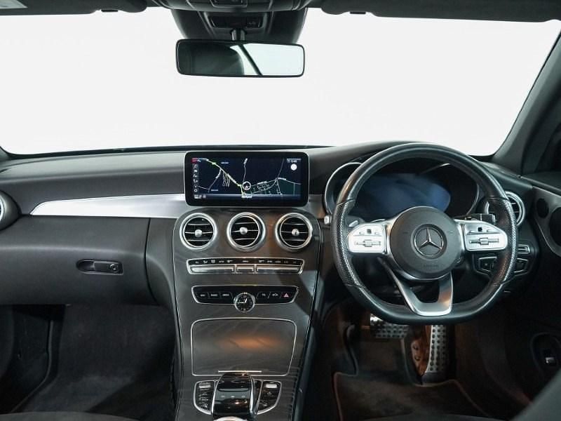 Used Mercedes C300 AMG Line Premium 245 HP (180 kW) 2019 Blue Cabriolet