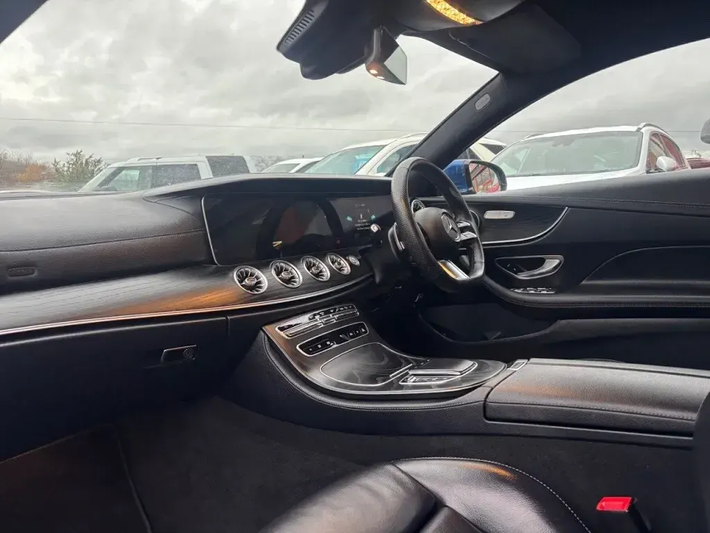 Used Mercedes E220 AMG Line Premium 2022 Blue Coupe