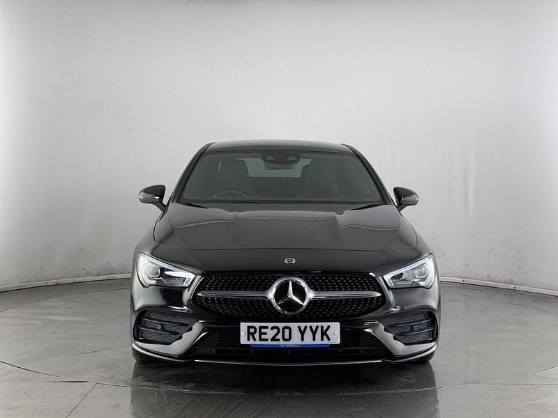 Used Mercedes CLA220 AMG line 2020 Black Sedan