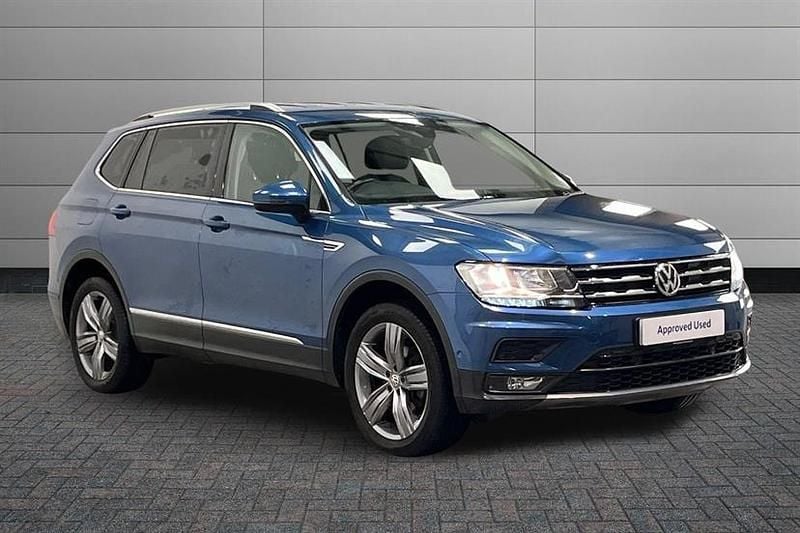 Used VW Tiguan Allspace Match 150 HP (110 kW) 2019 Blue SUV