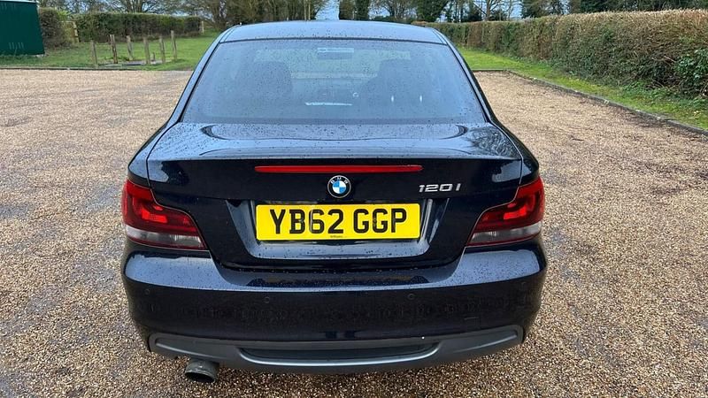 Used BMW 120 Coupé Sport Line 170 HP (125 kW) 2012 Black Coupe