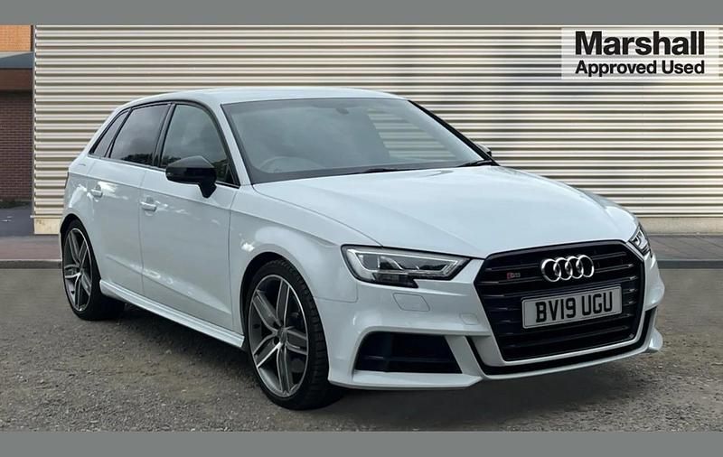 White Used 2019 Audi S3 Sportback Black Edition Hatchback | £22,740 - Image 1/4