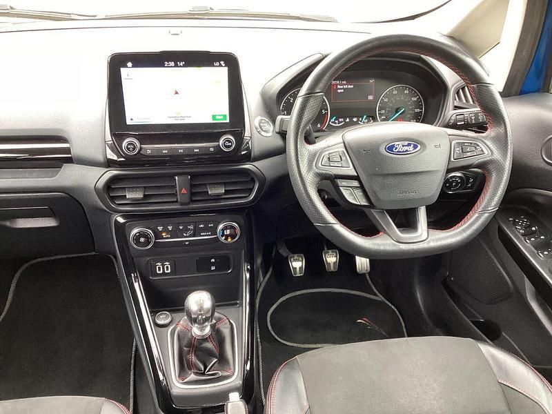 Used Ford Ecosport ST-Line 125 HP (91 kW) 2019 Blue SUV