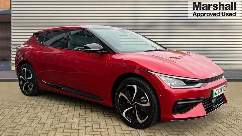 Runway red Used 2023 Kia EV6 GT-Line S SUV | £30,558 (Good price) - Image 1/4