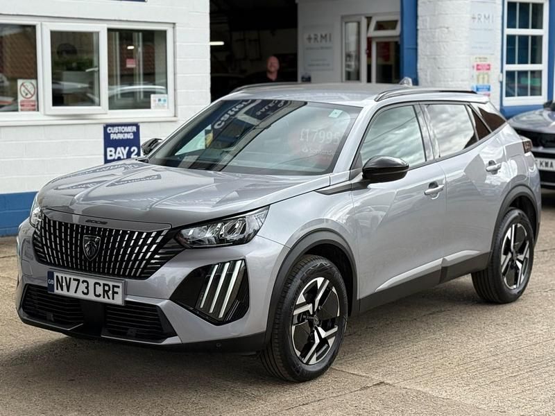 Grey metallic Used 2023 Peugeot 2008 Allure SUV | £17,995 (Fair price) - Image 1/4