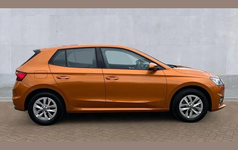 Used Skoda Fabia SE 116 HP (85 kW) 2025 Orange Hatchback