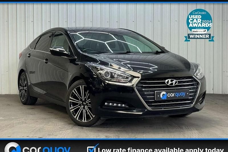 Black Used 2018 Hyundai i40 Premium Sedan | £6,995 (Fair price) - Image 1/1