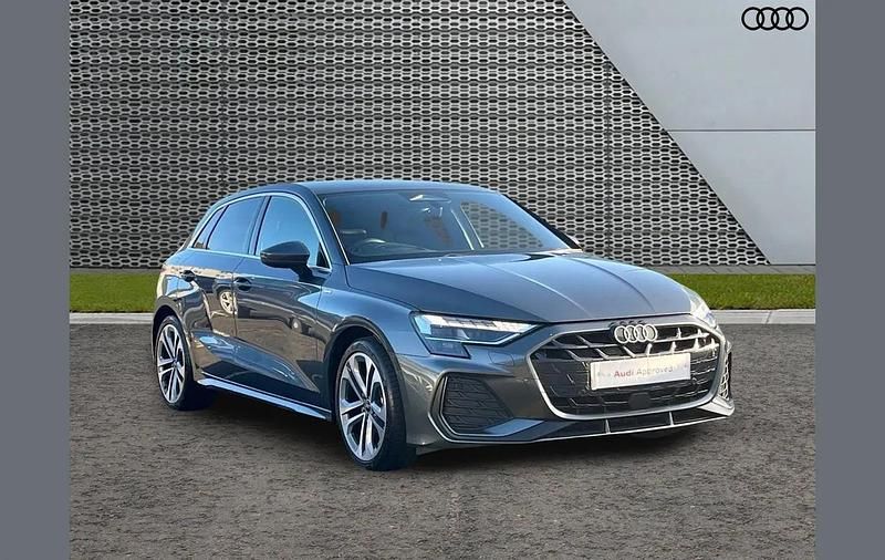 Grey New 2025 Audi A3 S-Line Hatchback | £29,799 (Fair price) - Image 1/4