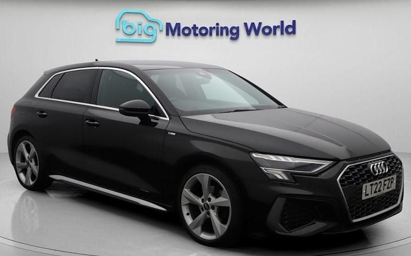 Used 2024 Audi A3 Sportback S-Line Hatchback | £20,800 (Good price) - Image 1/4