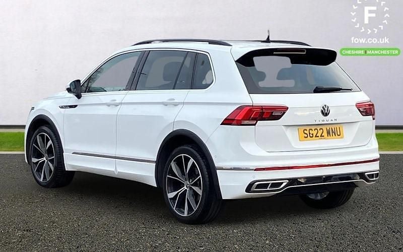 Used VW Tiguan R-line 150 HP (110 kW) 2022 White SUV