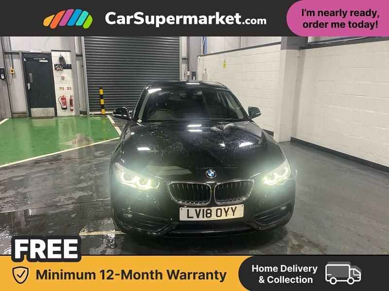 Used BMW 220 Sport Line 2018 Black Coupe
