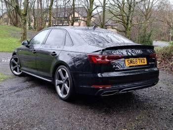 Used Audi A4 Black Edition 150 HP (110 kW) 2019 Black Sedan