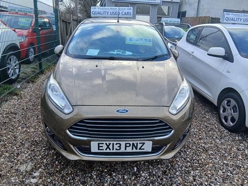 Used Ford Fiesta Titanium X 2013 Brown Hatchback