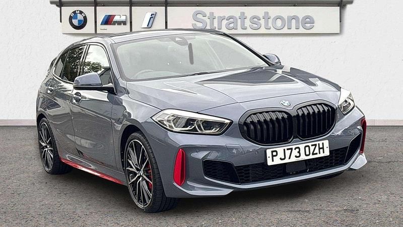 Grey Used 2023 BMW 128 Shadowline | £29,695 (Fair price) - Image 1/3