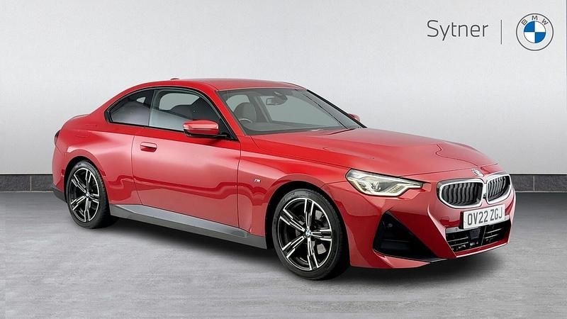 Red Used 2022 BMW 220 M Sport Coupe | £27,000 (Good price) - Image 1/4