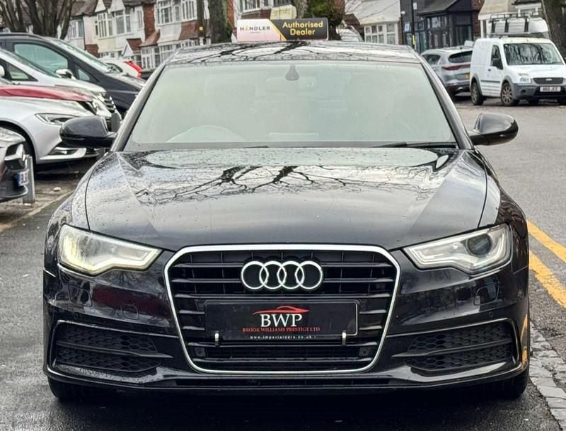 Used Audi A6 S-Line 2013 Black Sedan