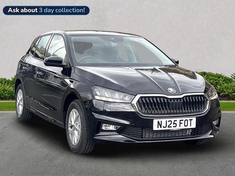 Black Used 2025 Skoda Fabia SE Hatchback | £18,146 (Fair price) - Image 1/2