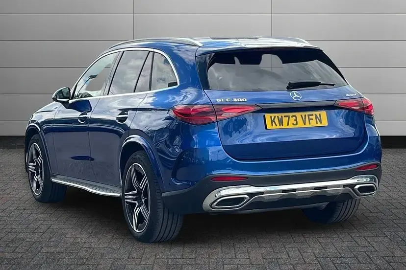 Used Mercedes GLC300 AMG Line Premium 277 HP (203 kW) 2023 Spectral blue SUV