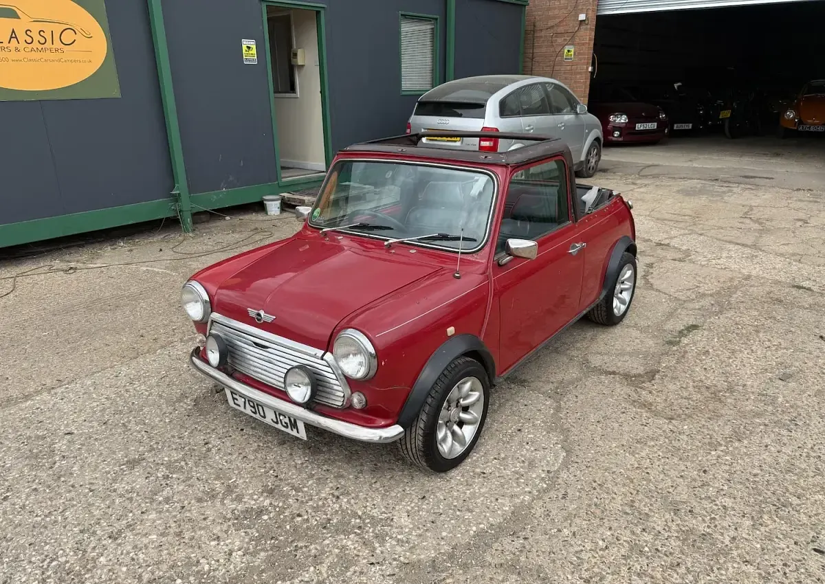 Used Rover Mini 1988 Red Sedan