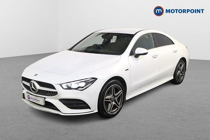 Used Mercedes CLA250e AMG Line Premium 2020 White Sedan