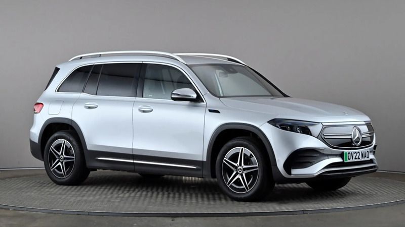 Silver Used 2022 Mercedes EQB300 AMG line SUV | £23,998 (Fair price) - Image 1/4