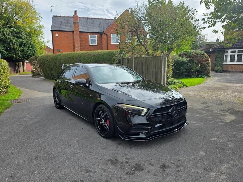 Black Used 2019 Mercedes A35 AMG Premium Plus Hatchback | £20,000 (Super price) - Image 1/4