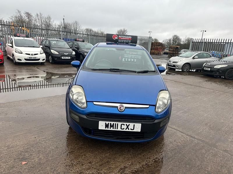 Used Fiat Punto Evo Dynamic 2011 Blue Hatchback