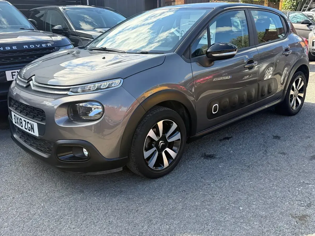Used Citroën C3 Feel 2018 Grey Hatchback