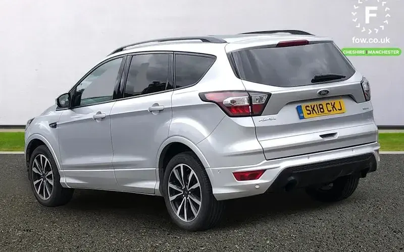Used Ford Kuga ST-Line 150 HP (110 kW) 2018 Silver SUV