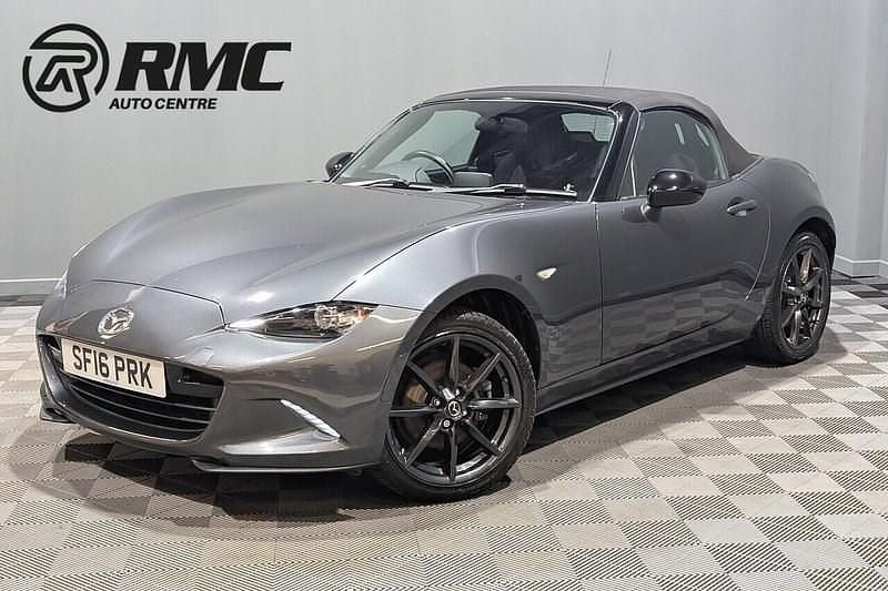 Used Mazda MX5 160 HP (117 kW) 2016 Grey Cabriolet