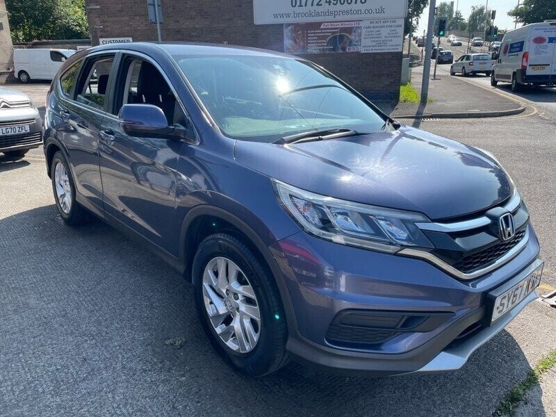 Blue Used 2017 Honda CR-V S SUV | £9,995 (Fair price) - Image 1/4