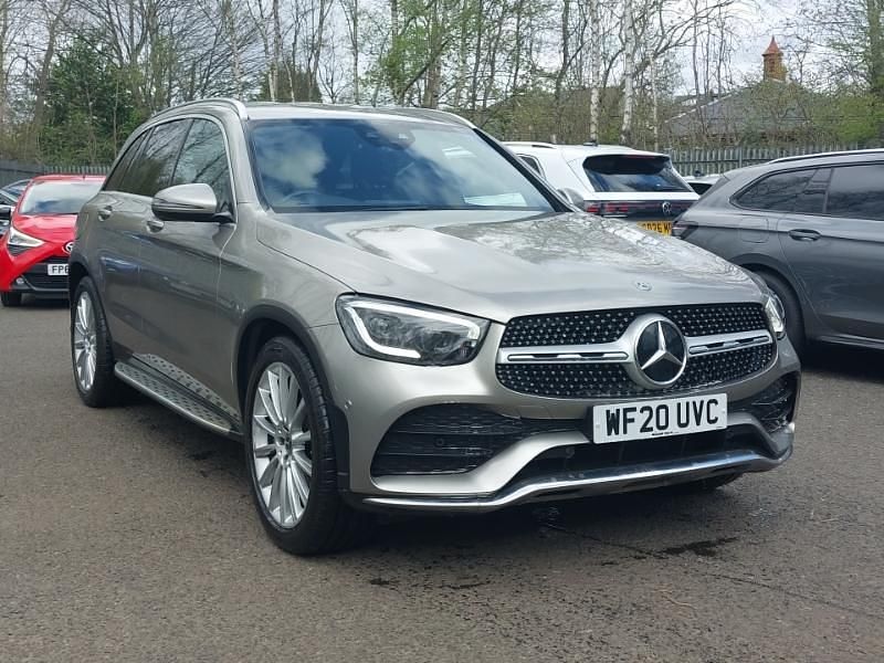 Used Mercedes GLC300 AMG Line Premium 245 HP (180 kW) 2020 Silver SUV