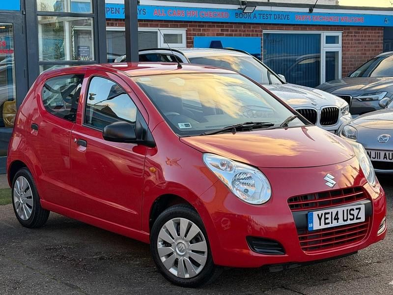 Used Suzuki Alto 68 HP (50 kW) 2014 Red Hatchback
