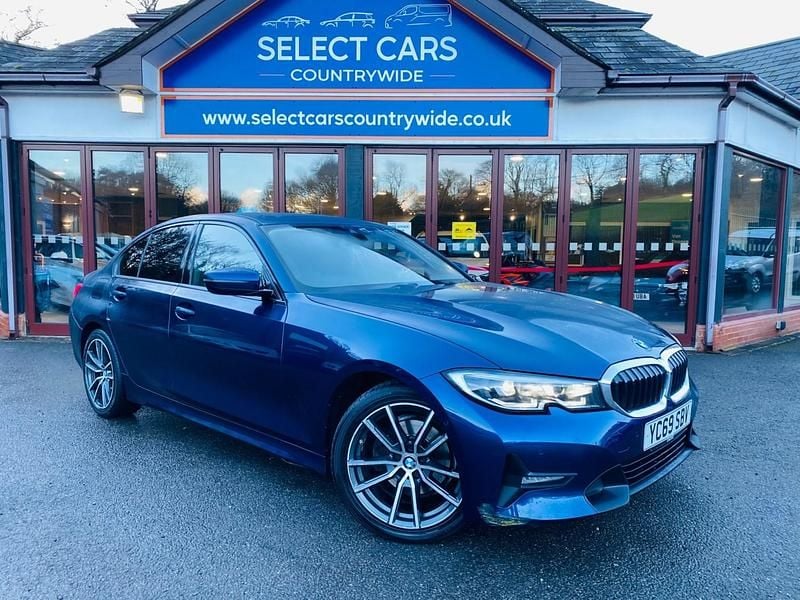 Used BMW 320 Sport Line 190 HP (139 kW) 2019 Blue Sedan