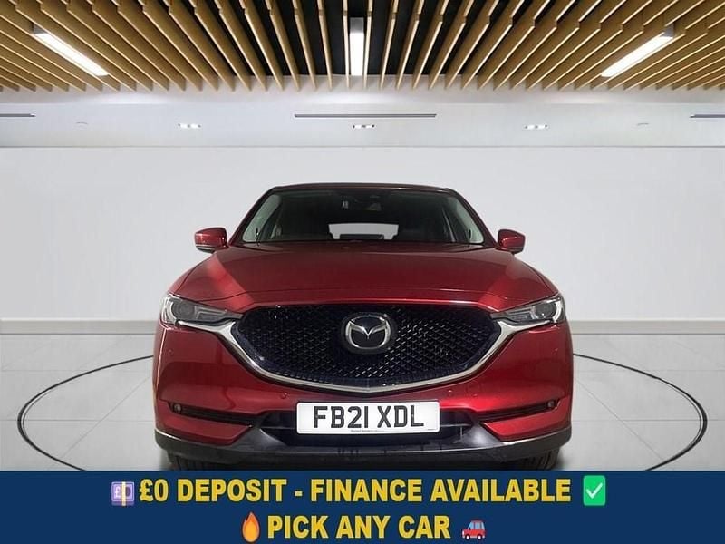 Red Used 2021 Mazda CX-5 Inclusive SUV | £16,549 (Fair price) - Image 1/4
