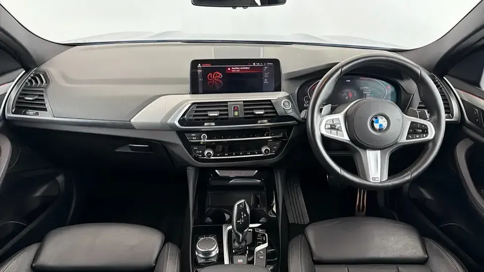 Used BMW X4 M Sport 190 HP (139 kW) 2021 Phytonic blue metallic paint SUV