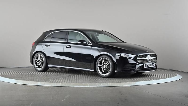 Black Used 2020 Mercedes A200 AMG line Hatchback | £17,298 (Fair price) - Image 1/4