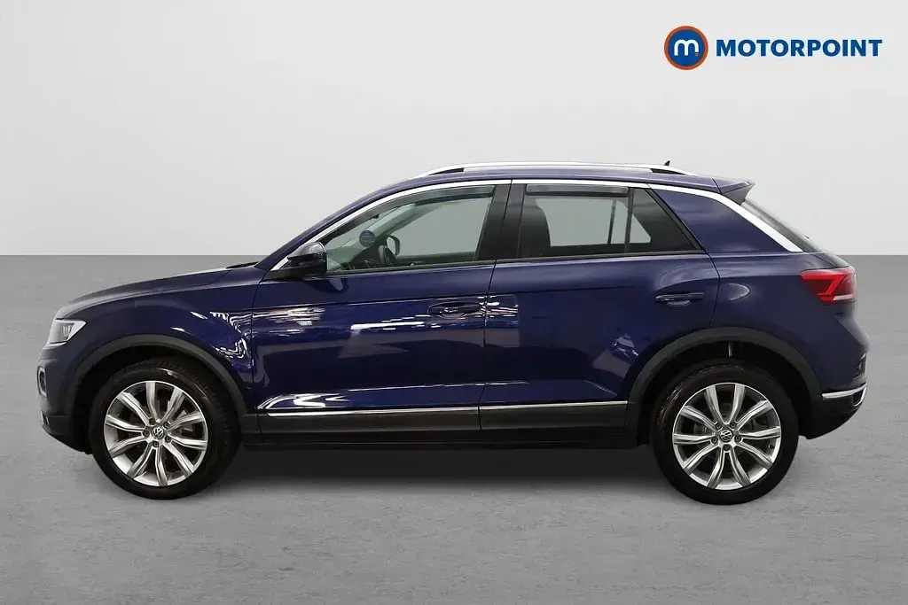 Used VW T-Roc SEL 150 HP (110 kW) 2020 Blue SUV