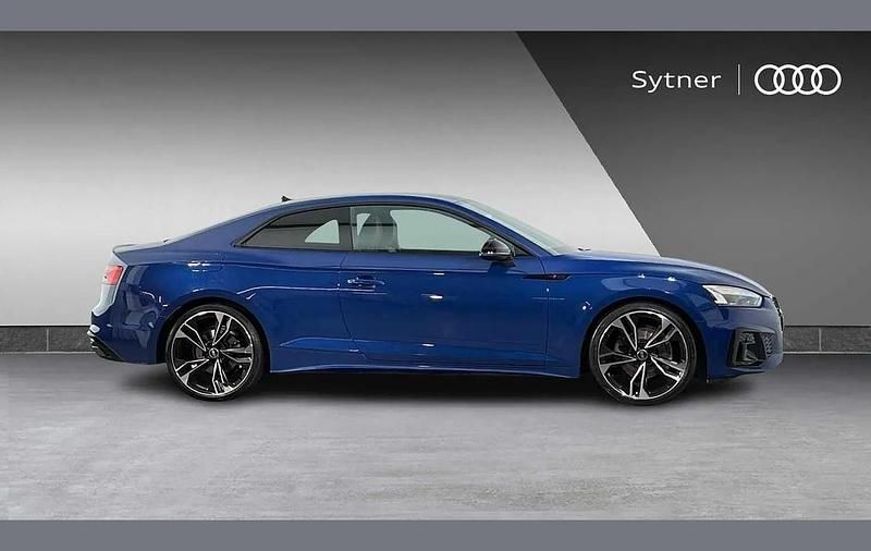 Used Audi A5 Black Edition 148 HP (108 kW) 2024 Blue Coupe