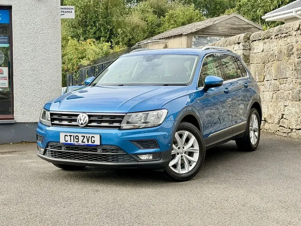 Used VW Tiguan Match 130 HP (95 kW) 2019 Blue SUV